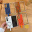 Phone Case For SAMSUNG Galaxy Z Fold 7 Z Fold 6 Z Fold 5 Z Fold 4 with Griptok TPU Magnetic Crocodile with Griptok Fish Aesthetic Korean Cute
