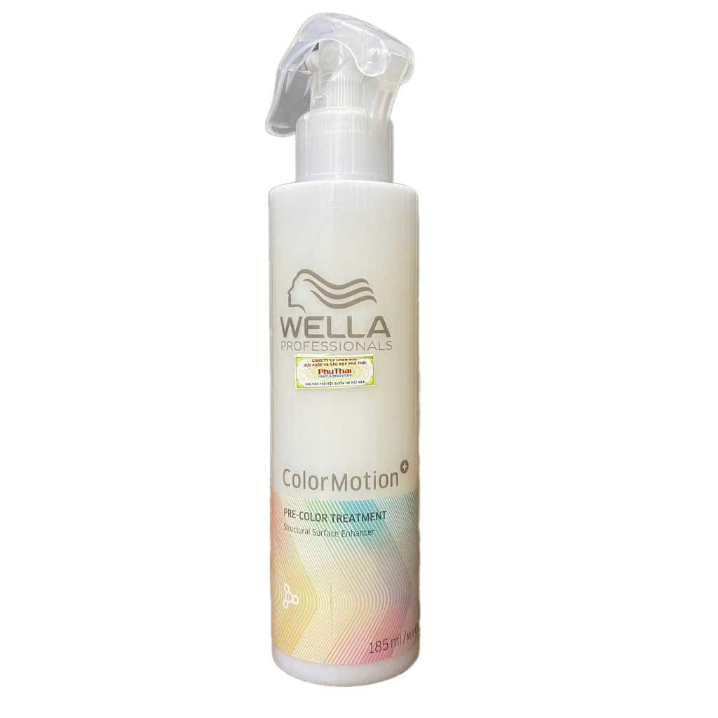 Xịt dưỡng giữ màu tóc nhuộm Wella Color Motion Pre-Color Treatment 185ml [ MK ]