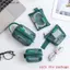 # HB # Túi đựng tiền xu lưới 6 chiếc Túi dây kéo trong suốt Túi đựng thẻ tiện dụng cho các vật phẩm nhỏ hàng ngày.