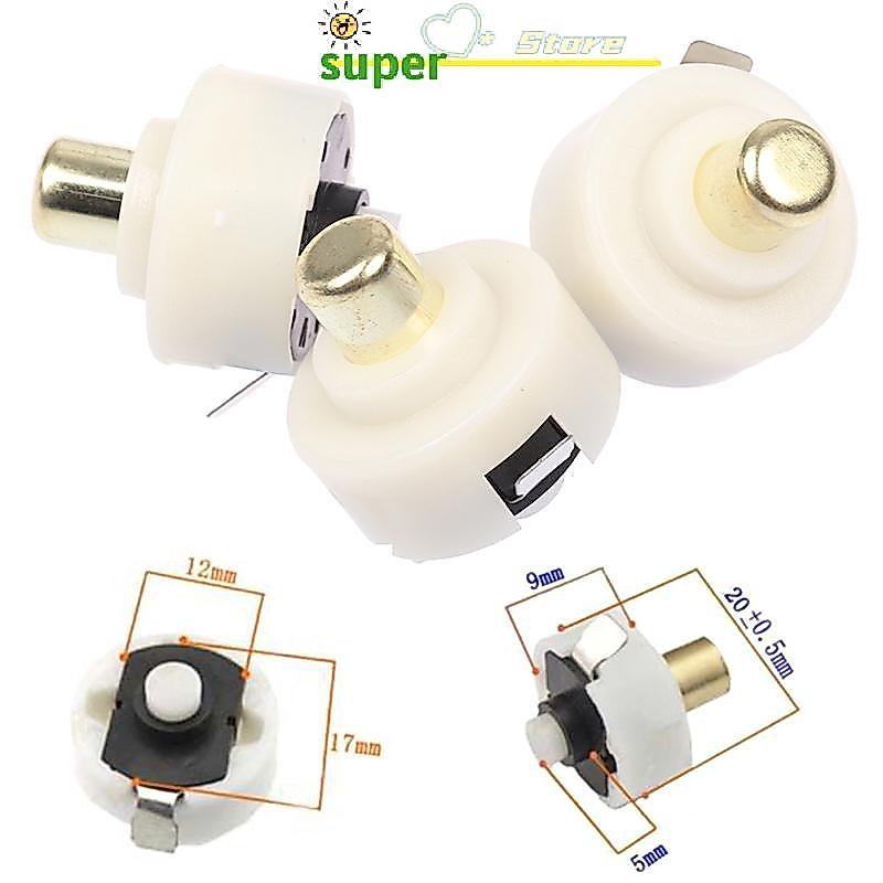AN.MART 3 Cái / lốc C8 Đèn Pin Công Tắc Mạnh Đèn Pin Điện Đuôi Công Tắc Cho Q5 VN