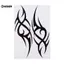KUZHEN 1 Cơ Thể Nghệ Thuật Mát 3D Nam Nửa Tay Hình Xăm Cánh Tay Tạm Thời Totem Hình Xăm Stiers HOT