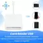 Bộ chuyển đổi đầu đọc thẻ nhớ 4 trong 1 Type C USB-C Smart Media OTG M2 SD SM XD Đầu đọc thẻ cho phụ kiện Android