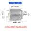 Động Cơ Nhỏ 260 Ngựa Mini Tốc Độ Cao Quạt Mini Ngựa Đồ Chơi Bàn Chải Đánh Răng Điện Duct Ngựa 6.27 2JOY