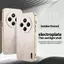 Ốp YJD Cho Redmi 17C Gold Silk Skin Khung Mạ Điện Chống Rơi Vỏ Điện Thoại