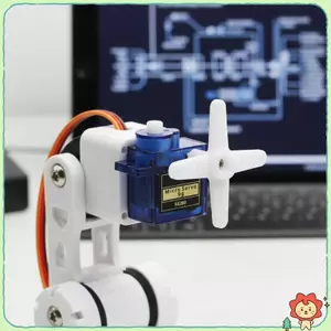 Bộ 5 servo Sừng Cánh Tay Thay Thế Bộ Phận Nhựa Thân Thiện Với Môi Trường Cho SG90 RC Động Cơ servo DIY RC Xe Mô Hình Sửa Đổi Các Bộ Phận