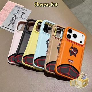 Cool black spider black leather phone case for iPhone 13 14 15 16 17 Pro Max 12 11 17 Air Xs Max XR 8 7 Plus