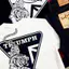 Xiashan Tiger 200GSM American retro xe máy nam nữ 100% Cotton cao cấp Áo thun ngắn tay cổ tròn dáng rộng