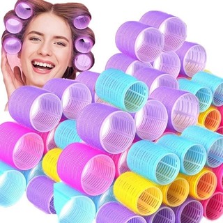 1 / 3 / 5 Cái DIY Lazy Bangs Curler dành cho nữ - Công cụ làm tóc con lăn không nhiệt tự cầm (Màu ngẫu nhiên)