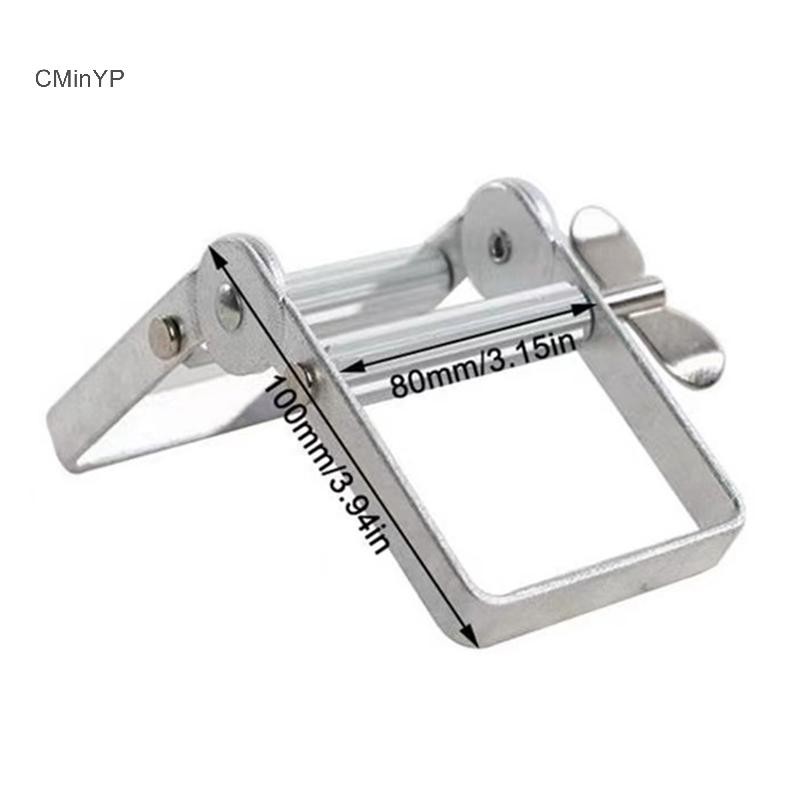CMinYP Thép không gỉ Mờ Kem Đánh Răng Tay Nước Sốt Máy đùn Hộ Gia Đình Đồ Dùng Phòng Tắm Giá Để Bàn Chải Đánh Răng Dán Hộp Đựng Vinh Quang