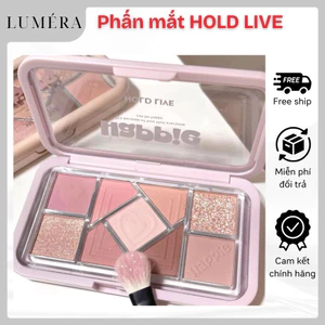 Bảng Phấn Mắt HOLD LIVE HL630 9 ô Trái Tim Trang Điểm Mắt Happie Bền Màu Lâu Trôi