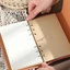 Sách Nhãn Dán TUYỆT VỜI, Sổ Tay Xoắn Ốc Retro 6 Lỗ A6, Phong Cách Retro Có Thể Tái Sử Dụng Thiết Kế Lật Sổ Tay Lật Du Lịch