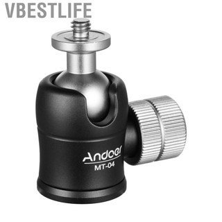 VBESTLIFE Bohemia-VN Andoer MT-04 Mini Ball Head 360 độ Panoramic Ballhead với vít 1/4 tiêu chuẩn để lắp máy ảnh DSLR