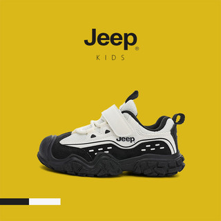 JEEP Bé Trai Bé Gái Lưới Thoáng Khí Mùa Xuân Thu 2025 Phong Cách Mới Chống Trơn Trượt Chống Mài Mòn Nhẹ Đế Mềm Giày Thể Thao Trẻ Em