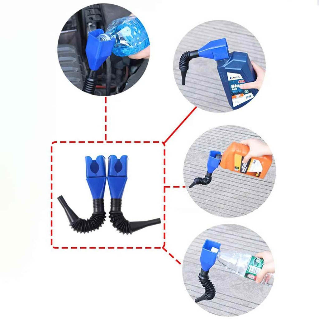 1 Phễu Rót Chất Lỏng Đa Năng Chống Tràn Cho Xe Máy - FE123