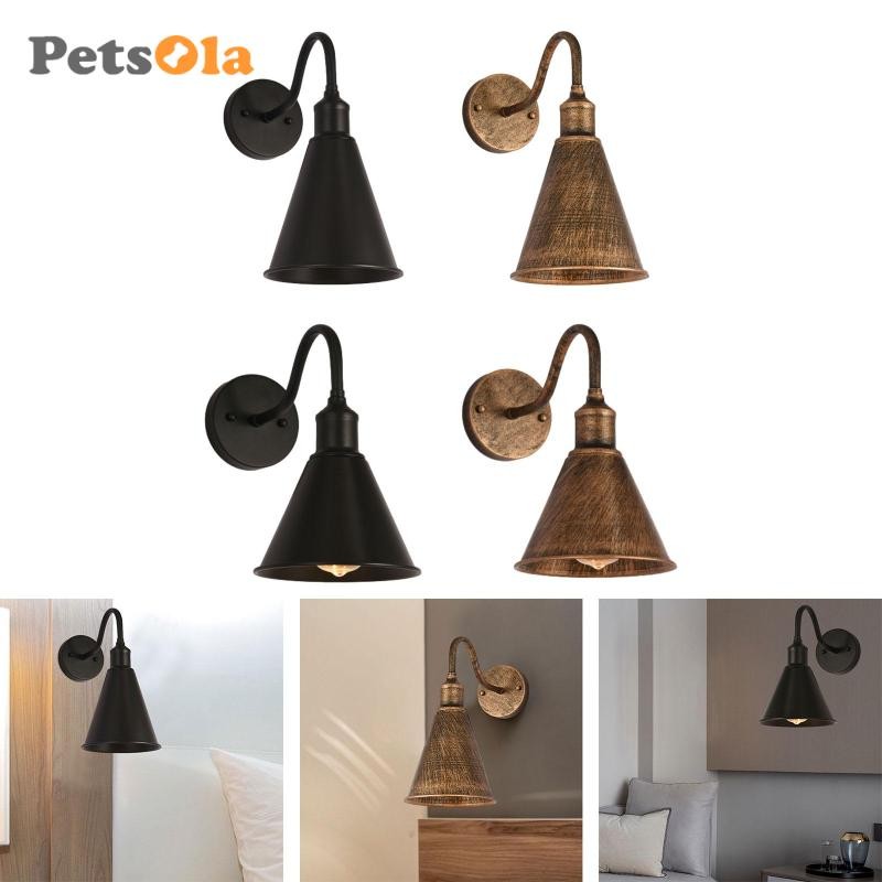 Đèn treo tường để sử dụng ngoài trời, đèn đầu giường bằng sắt cho gia đình và phòng tắm