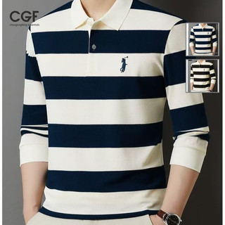 Áo sơ mi Polo sọc mùa đông dành cho nam - Giản dị và sành điệu