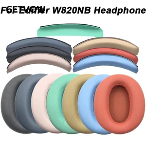 GETVOW Earpads Đệm, Miếng đệm tai nghe thay thế miếng bọt biển, Bộ phận sửa chữa băng đô tai nghe Head Beam Pad cho Edifier W820NB