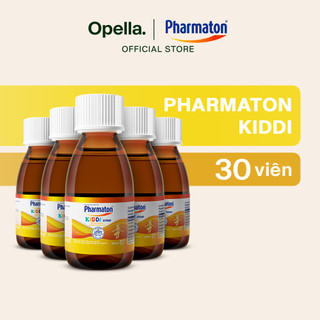 Bộ 5 chai Siro Pharmaton Kiddi 100ml giúp xương chắc khỏe, hỗ trợ sự phát triển toàn diện của trẻ