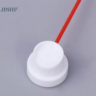 JINHF 10 CÁI -Paint Caps Fit Female Can, Nắp kim- Vòi phun- Vòi phun sơn- Đầu sơn ống mỏng màu đỏ HOT