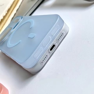 [JLK] Ốp từ tính cứng PC mờ siêu mỏng cho iPhone 17 Air 16 15 14 13 12 Pro Max Plus Vỏ mờ chống sốc