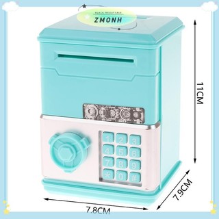 ZMONH Trẻ Em Tiền Ngân Hàng Mật Khẩu Heo Đất ATM Tiền Đồng Xu Hộp Tiền Cho Trẻ Em Sinh Nhật