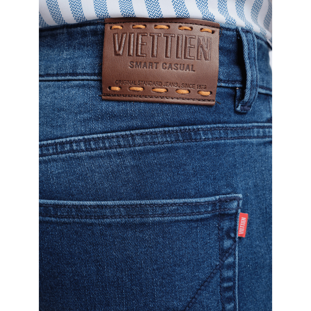 Quần Short Jean VIETTIEN SMART CASUAL vải Cotton form REGULAR VT00000512