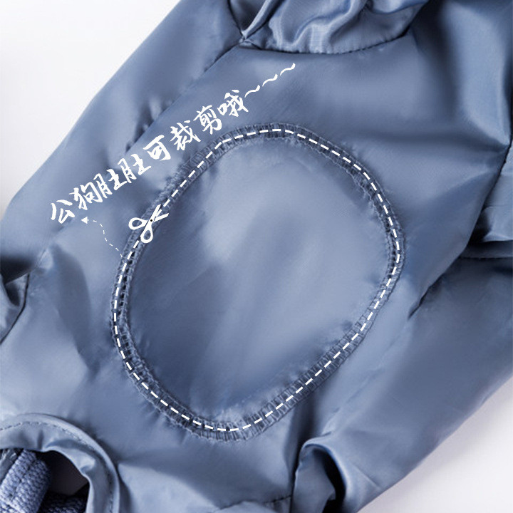 【Ready Stock】 Dog Clothes Medium and Small Dog Pants All-Match Bag Belly and Feet Anti-Dirty Waterproof Elbow Protection Pet Dust-Proof Pants 3IGM