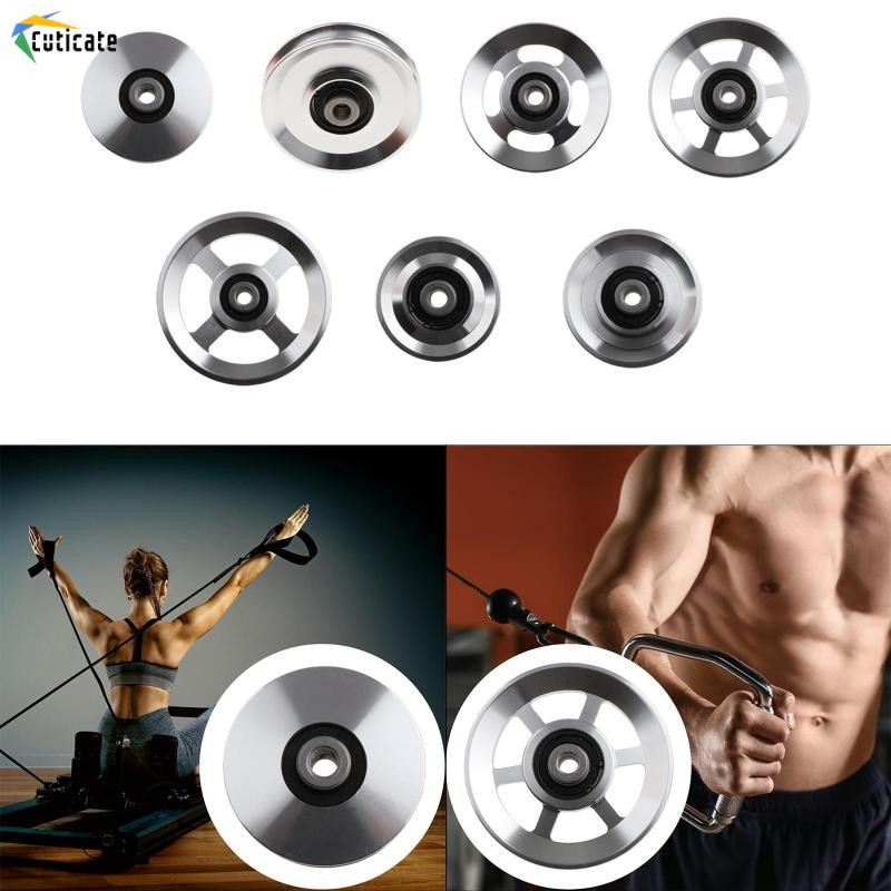Bánh xe ròng rọc lăn tập thể dục, máy cáp thấp cường độ