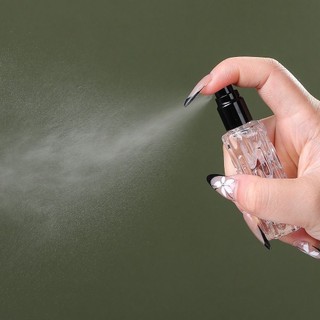 Bình xịt nước hoa CATIYAHA, Hộp đựng mỹ phẩm có thể nạp lại di động, Mini 10ML Thủy tinh rỗng Atomizer du lịch