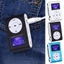 Máy nghe nhạc MP3 Mini di động FUHUIOT, Âm thanh không mất mát với màn hình LCD Máy nghe nhạc MP3 USB, Đài FM Phím cảm ứng Kẹp kim loại Hỗ trợ SD TF Máy nghe nhạc học sinh