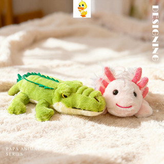 PLUS✨Hàng✨Nằm Cáo Hippopotamus Cá Sấu Sang Trọng Búp Bê Dễ Thương Salamander Tê Giác Đồ Chơi Sang Trọng Đồ Chơi Trẻ Em Đồ Chơi Bạn Gái Quà Tặng Trẻ Em Quà Tặng Giáng Sinh Sang Trọng Quà Tặng COD