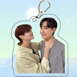 Juniormark Posters Keychain Double-side Hanging Pendants Thai TV Perfect 10 Liners Drama Stills Photo Picture Decor O