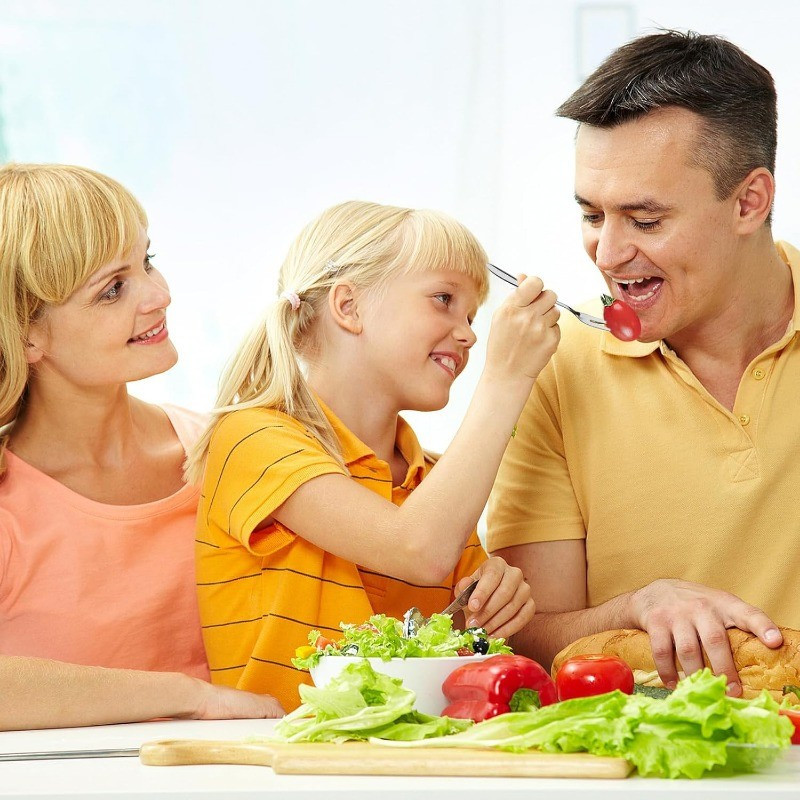 5 / 10 / 20 Cái Dĩa Trái Cây Bằng Thép Không Gỉ / Mini Snack Món Tráng Miệng Bánh Nĩa / Nhà Bếp Sáng Tạo Flatware