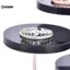 KUZHEN 3 Lớp Tròn Acrylic Trang Sức Trưng Bày Đứng Nelace Bông Tai Vòng Hiển Thị Ra HOT