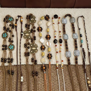 Thắt lưng bướm cổ điển thời trang 2026 Phong cách dân tộc Bohemian Dây thắt lưng dệt cho nữ