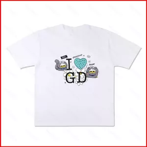 BH2 G-DRAGON ZOA mèo ngộ nghĩnh cùng phong cách 220g áo thun cotton dày người hâm mộ quà tặng FAM tay ngắn hàng đầu BIGBANG HB2