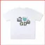 BH2 G-DRAGON ZOA mèo ngộ nghĩnh cùng phong cách 220g áo thun cotton dày người hâm mộ quà tặng FAM tay ngắn hàng đầu BIGBANG HB2