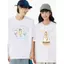 Mifusand Bánh Mèo Áo Thun Hoạt Hình Nhật Bản Món Tráng Miệng Meow Series Dễ Thương Vui Nhộn Nguyên Chất Cotton Top Quần Áo