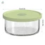 Hộp đựng thực phẩm thủy tinh Borosilicate 1000ml Hộp cơm trưa chống rò rỉ an toàn cho lò vi sóng