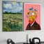 Nghệ Thuật F-Funny f-floral a-art Poster Không Khung Tranh Canvas Trừu Tượng Nghệ Thuật Treo Tường Cho Phòng Trang Trí Nhà