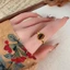 Vàng Mắt Hổ Mở Nhẫn Nữ Ánh Sáng Sang Trọng Cao Cấp Retro Chỉ Số Ngón Tay Nhẫn Niche Thiết Kế Độc Đáo Tất Cả Trận Đấu Nhẫn