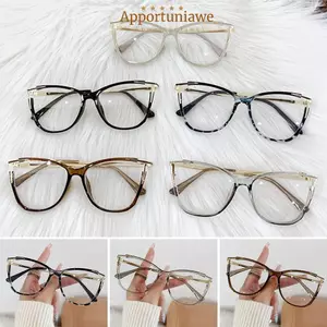 Kính mắt vuông IAPPORTUNIA, Kính bảo vệ mắt Kính chống ánh sáng xanh, Kính máy tính PC siêu nhẹ cổ điển Văn phòng