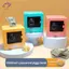 HFTOY Hộp đựng tiền ngân hàng Mini Retro Atm Xoay mật khẩu Tiền mặt Hộp tiết kiệm Hộp an toàn ngân hàng Tiền gửi tự động Quà tặng Giáng sinh ~