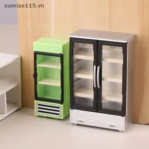SSVN 1 / 12 Nhà Búp Bê Mô Phỏng Tủ Lạnh Tủ Đông Mô Hình Nhà Búp Bê Mini Đồ Nội Thất Phụ Kiện Búp Bê Đồ Chơi Trang Trí Nhà Cửa.