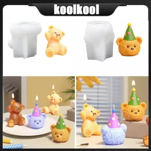 Kool 3D Khuôn Đúc Khuôn Silicon Trang Trí Làm Khuôn DIY Nhựa Epoxy Khuôn Nướng Bánh