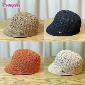 Mũ trùm đầu nữ BORAGETE, Mũ xô rỗng băng đô, Mũ chống nắng đi biển xuân hè ngoài trời
