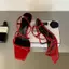 TT Dây Đeo Chéo Sandal Nữ Mùa Hè Vuông Ngón Chân Giày Không Mệt Mỏi Chân Phù Hợp Với Váy Khóa Phẳng Dây Đeo Dép