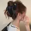 < YEI > Kẹp tóc sọc tam giác lấy cảm hứng từ Hàn Quốc dành cho tóc thanh lịch Updos Mới