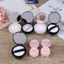 MAKY 7 Phong Cách Rỗng Mỹ Phẩm Sifter Loose Jar Container Puff Box Gương Hộp Đựng VN