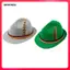 Fedora Mũ Len Nỉ Derby Bowler Mũ Có Thể Tháo Rời Lông Vũ Thanh Lịch Uốn Vành Mũ Thích Hợp Cho Nam Nữ Sự Kiện Vintage Giáng Sinh Halloween Ne